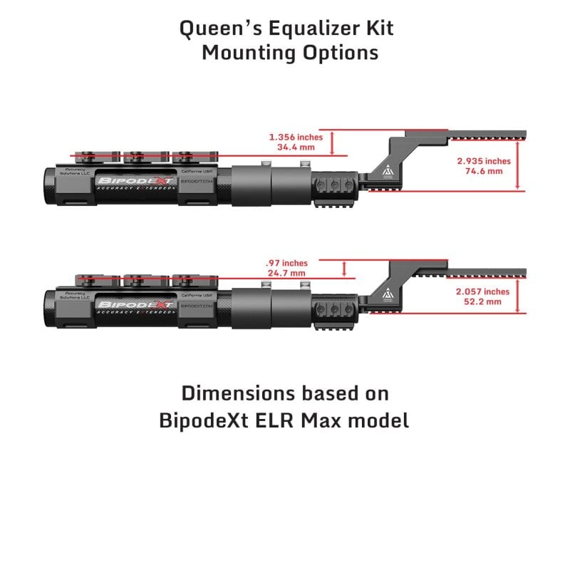The Queen's Equalizer Kit for BipodeXt