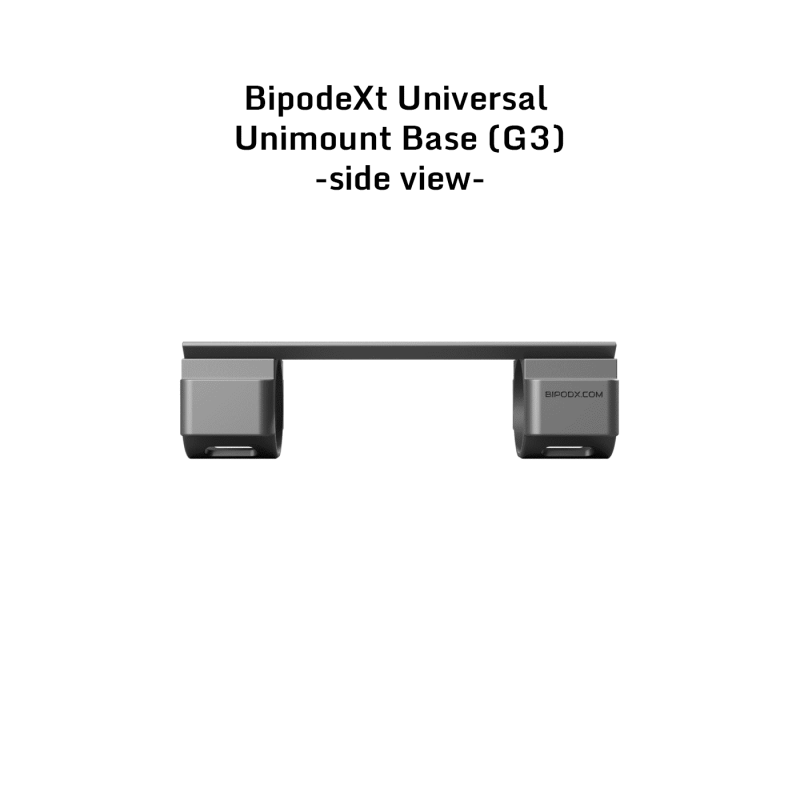 BipodeXt Unimount Universal Base for 40 MM Tubes