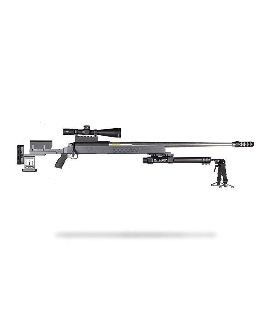 BipodeXt .50 Cal Single Tube on McMillan 50