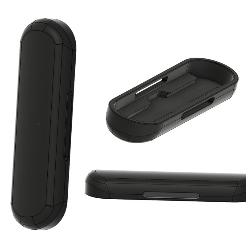 Cheek Piece 0.8"High- Black Hard Anodized Aluminum 6061 T6