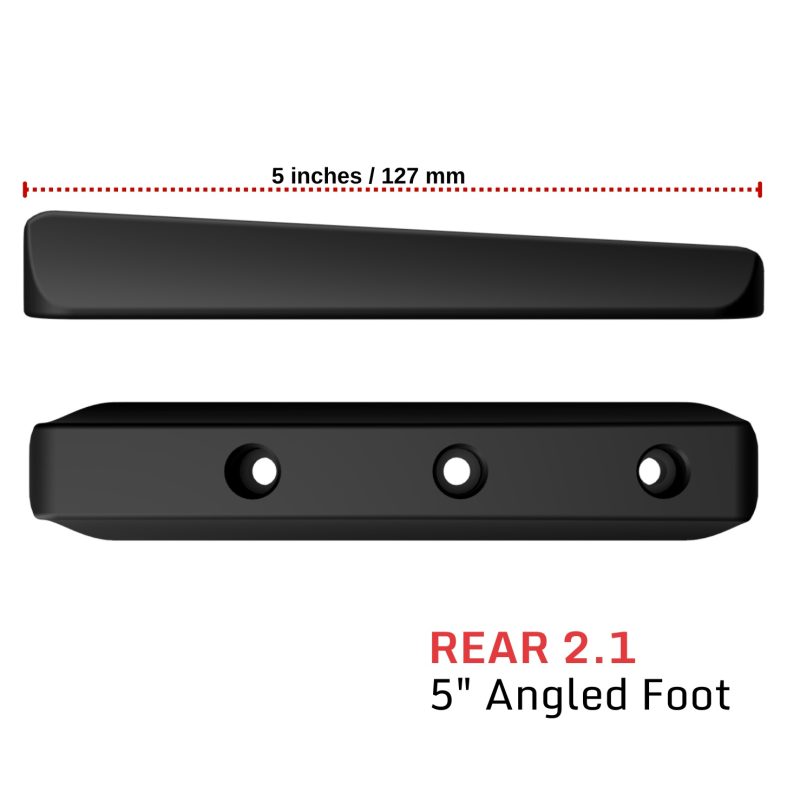 Rear 2.1 - 5" Angled Foot
