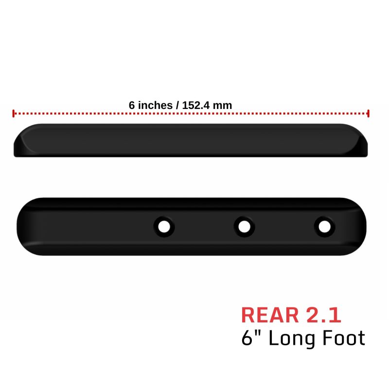 Rear 2.1 - 6" Foot