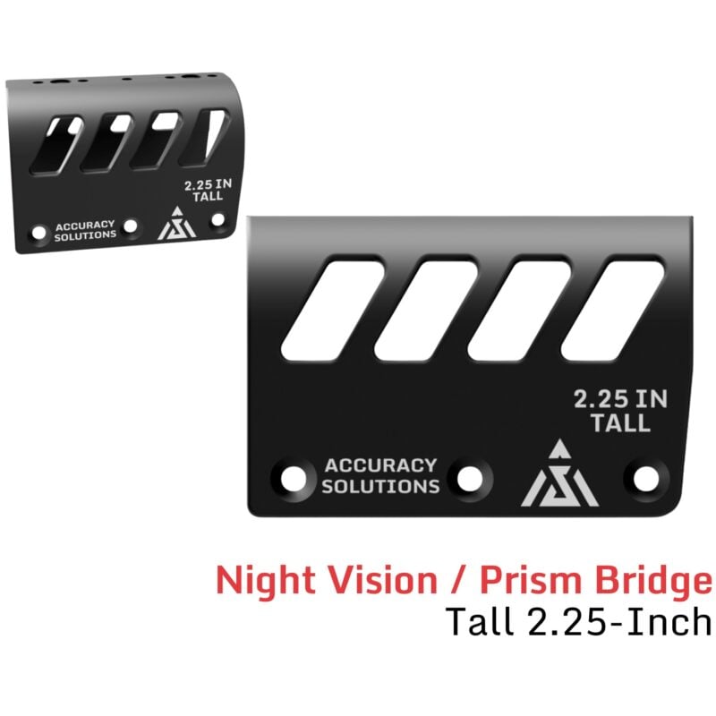Prism & Night Vision Mount – Tall 2.25" Bridge